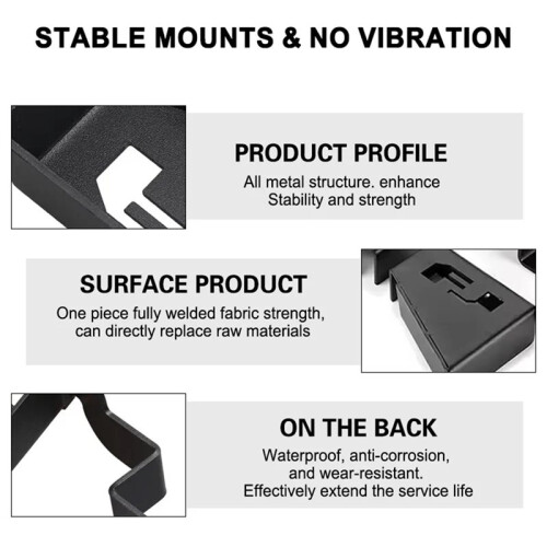 Pillar Light Mounting Bracket Kit with Spotlight Holder for    2007-2016 2