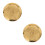 2Pcs Golden Wine Decanter Base with Embossed Design for Quick Aeration 1