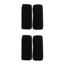 2Paires -Poignées Confortables Pour Déambulateur Canne Noires