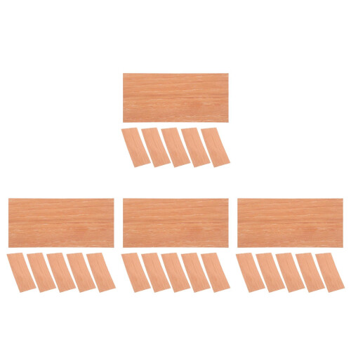 24Pièces Diviseurs En Cèdre Naturel Pour Boîte À 2