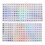 Zelfklevende Ronde Stickers Reflecterend Multi 2