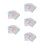 Zelfklevende Ronde Stickers Reflecterend Multi 4