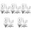 5Sets Durable Silver Clarinet and Saxophone Repair Tool Kit 2