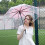 Automatic Umbrella 8 Ribs, 12.3oz Pink Transparent 4