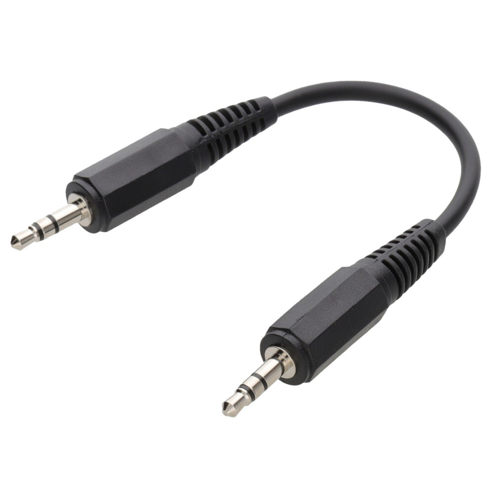 Kenable Car Aux 3.5Mm Jack In To Mp3/Mobile Phone 15Cm Short Cable Lead