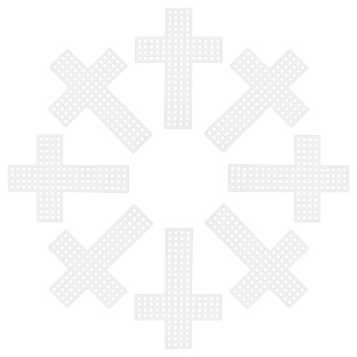 40Pcs Durable Plastic Mesh Canvas for Yarn Crafting Embroidery DIY 2