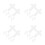 40Pcs Durable Plastic Mesh Canvas for Yarn Crafting Embroidery DIY 5