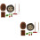 2Ensembles Décors Ferme Miniatures Jouets Outils Simulation Colorés 5