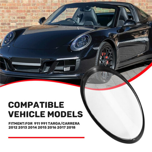 Cache-Phare Noir Transparent pour  911 991 Targa/ 12-18 A