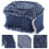 2Rolls Dark Blue Polyester Ribbon for Cake Decor and Gift Box Wrapping 10