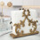 Decorative Napkin Holder for Kitchen and Dining - Vertical Stand with Retro Table Decor 2