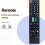 Replacement HT-E620-B Remote Control for   LCD TV Remote Control Japanese Version 5