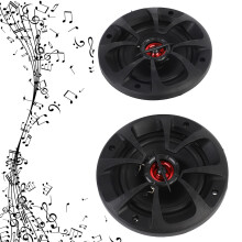 4 Inch High Fidelity Coaxial Car Speakers 80W 4Ω Stereo Sound