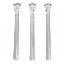3pcs RV Water Heater Anode Rods 9.25x3/4in Aluminum Magnesium Quick Drain