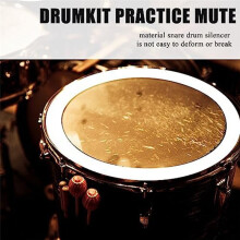 Drum Stop Schwingspule, Silent Drum Pad, Drum Damperner Ring Percussion Instrument ZubehöR Drum Tools