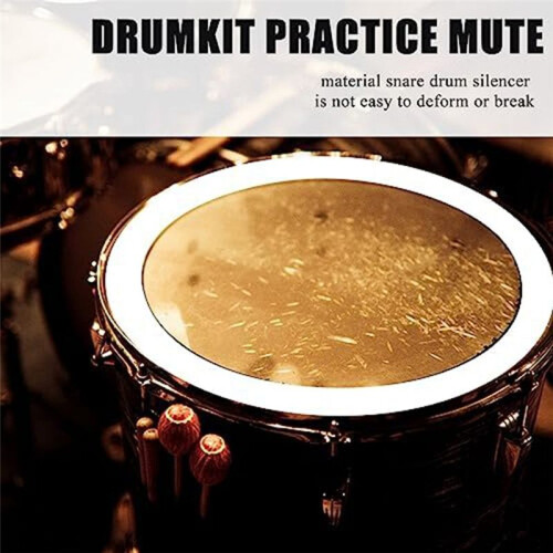 Drum Stop Schwingspule, Silent Drum Pad, Drum Damperner Ring Percussion Instrument ZubehöR Drum Tools