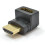 kenable HDMI Female Socket to Right Angle HDMI Plug Adapter Converter 1