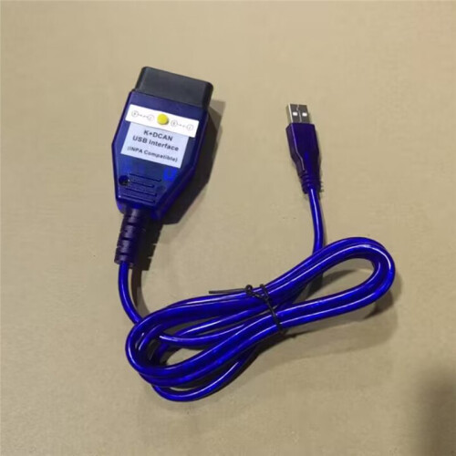 OBD 2 USB Cables for Inpa for  K+DCAN USB Interface Diagnostic Tool for  E46 K+CAN K CAN FTDI FT232 Chip Scanner 2