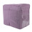 Foldable Violet Polyester Sewing Machine Dust Cover, 17x7.5x13in 3
