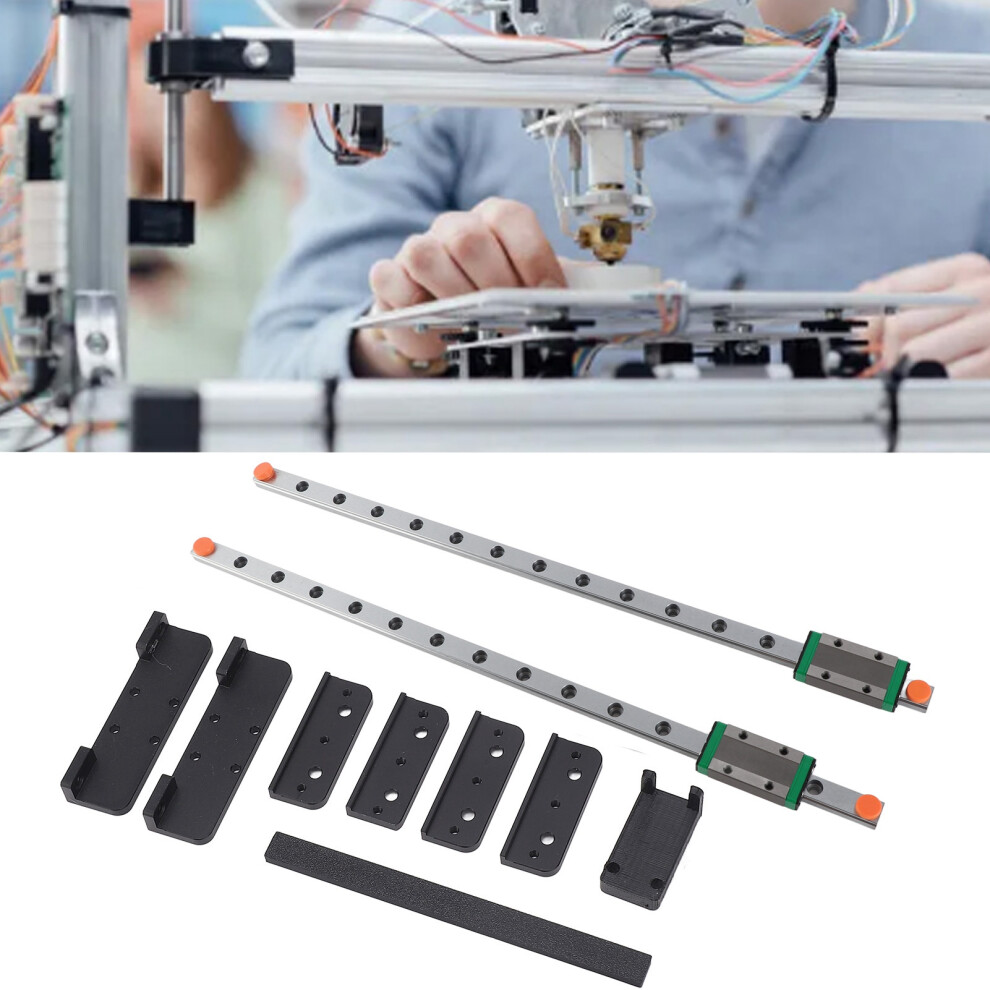 3D Printer Y Axis Guide Rail with Blocks Kit