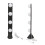 Portable 4 LED Vanity Light, 3 Color Temp,USB, Bright Fill Stick 16