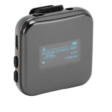High Definition MP3 Player 32G Zinc Alloy with 128x64 Screen & Noise Reduction
