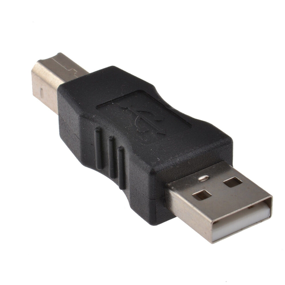 Kenable Usb 2.0 A Plug To Usb B Printer Male Plug Converter Adapter