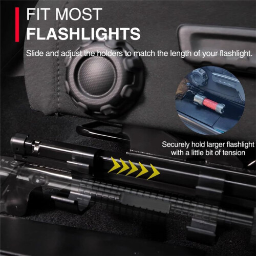Flashlight Holder Bracket Mount for   JL 2018-2025 Gladiator JT 2020-2025 Accessories 1