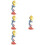 4Pièces Jeu Éducatif Plastic Chevaux De Mer Multicolores Pour Enfants 7