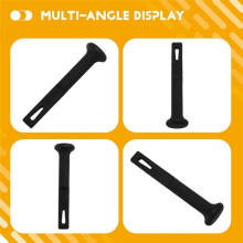 For 206 207 C2 Car Rear Hinge Back Backrest Control Knob Handle Bolt Guide 8957GE Automotive Parts