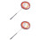 2Pièces Filet De Flexible En Acier Inoxydable Colorée 5