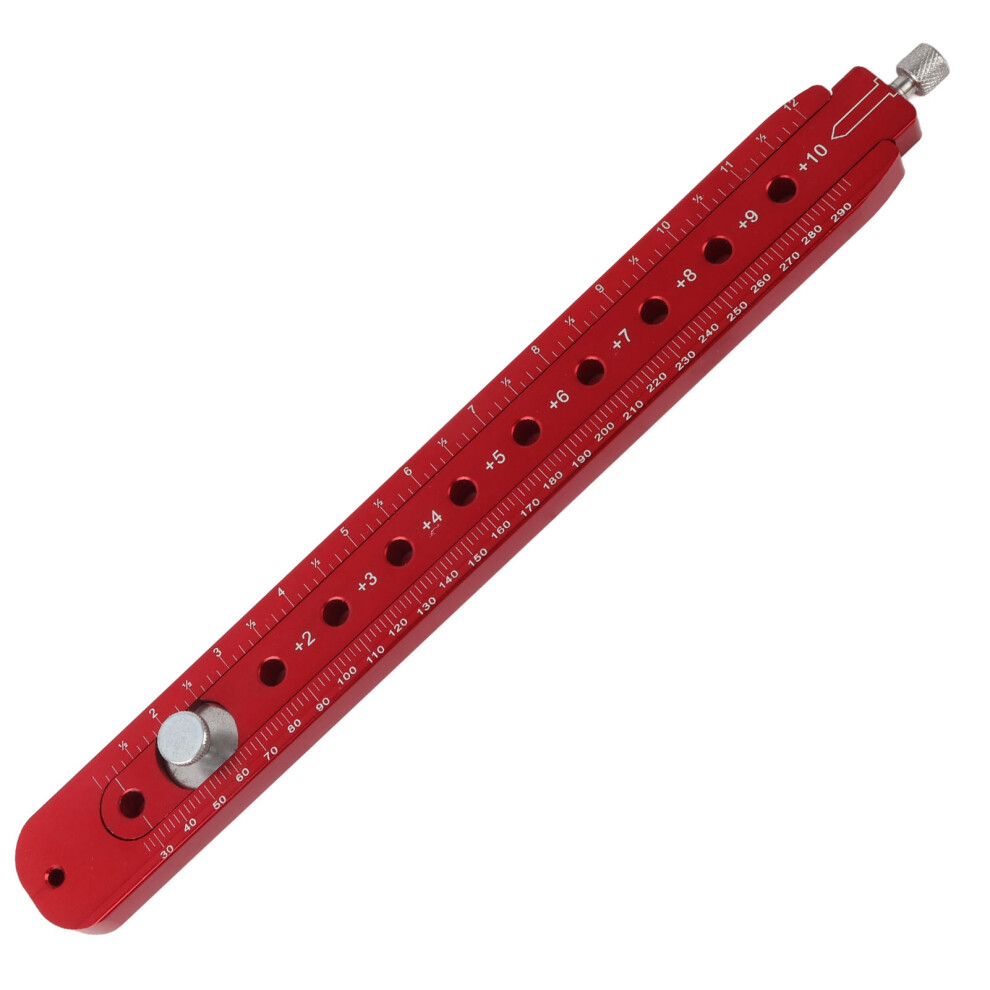 Adjustable Aluminum Alloy Woodworking Compass Scriber Arc Ruler L 8261386485986