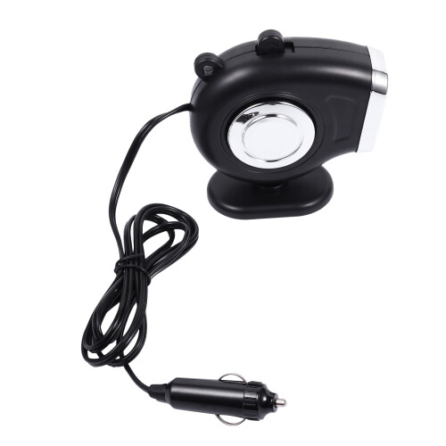2Pcs Car Warmer Heater ABS Portable Adjustable Fan for Dashboard Use 1