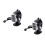 2Pcs Car Warmer Heater ABS Portable Adjustable Fan for Dashboard Use 8