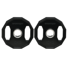 Discos de Pesas Negro 32 x 32 x 4 cm