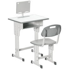 Pupitre Infantil Gris 60 x 45 x 102 cm