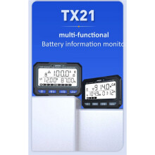 TX21 Coulomb Meter for Android Power Display Meter Battery Level Tester Coulometer Power Display Monitor C