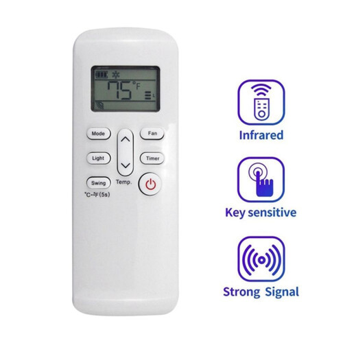 Replace AC Remote Control for  Air Conditioner 810900659 810900659A A/C Remote Control 1