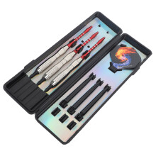 3-tlg. Softtip-Plastikpfeile-Set mit Aluminium-Schäften für elektronisches Dartspiel