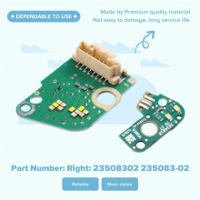 2 Peças Farol LED Chip Board para G30 G31 530i 540i 550i LCI 2021-2022 Limão Amarelo Luz de Volta Chip 235083-02 R