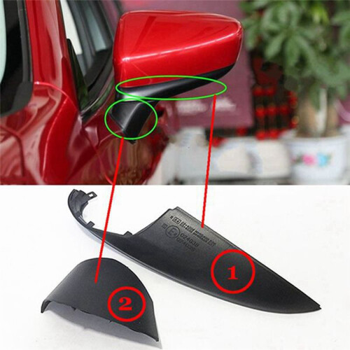 Car Right Driver Side Rearview Mirror Cover Bottom Case Lower Shell Rear View Mirror Shell for  6 Atenza 2014-2017 1