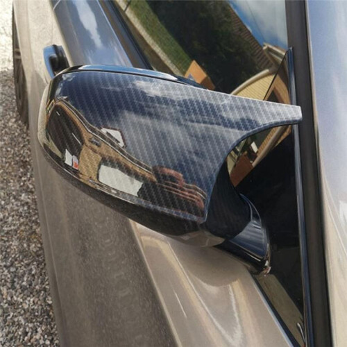 Capa de Espelho Retrovisor Lateral para  E87 E81 E82 E90 E92 2004-2009 Capa de Espelho Lateral de Fibra de Carbono 2