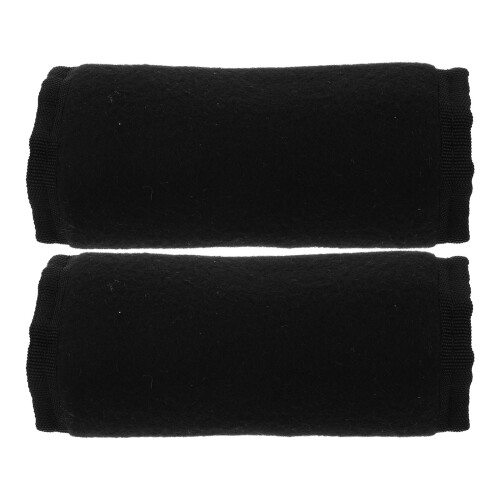 2Paires -Poignées Confortables Pour Déambulateur Canne Noires 2