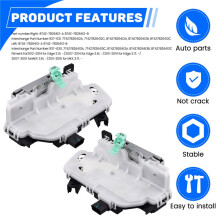 1Pair Rear Door Lock Actuator Black for MKX 07-15 8T4Z-7826412-A 8T4Z-7826413-B 937-631 937-630