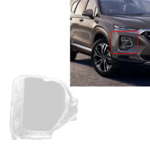 Car Front Headlight Cover Lampshades Lamp Shell Headlights Lens Cover for  Santa Fe 2019 2020 Right
