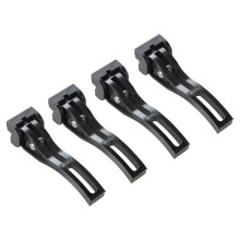 Truck Cargo Cover Fixing Kit Hard Tri-Fold Tonneau Pickup Truck Bed Cover Fixing Rear Front Clamp T-Bolts