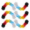 600Pcs Disposable Nonwoven Mic Protective Covers for Ktv Performances 3