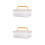 2Pcs Lightweight Plastic Display Case with Dustproof Design 4