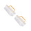2Pcs Lightweight Plastic Display Case with Dustproof Design 9