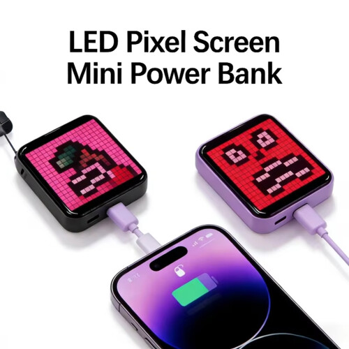 LED Pixel Screen Display Night Light   APP LED Panel Display Frame for Gaming Room Decoration Black 2